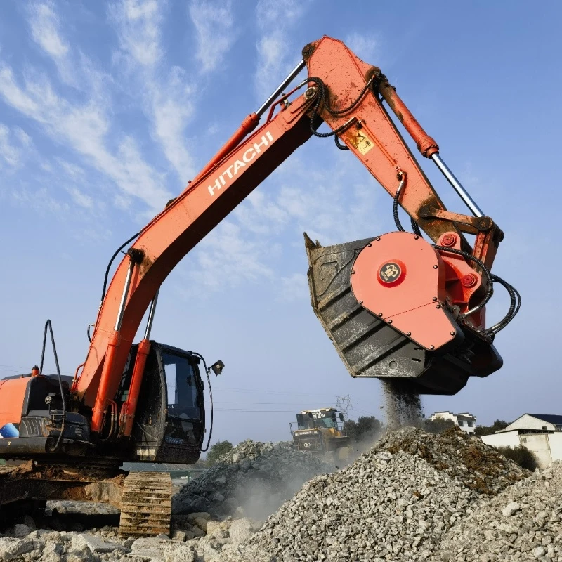 Bucket Crusher Concrete